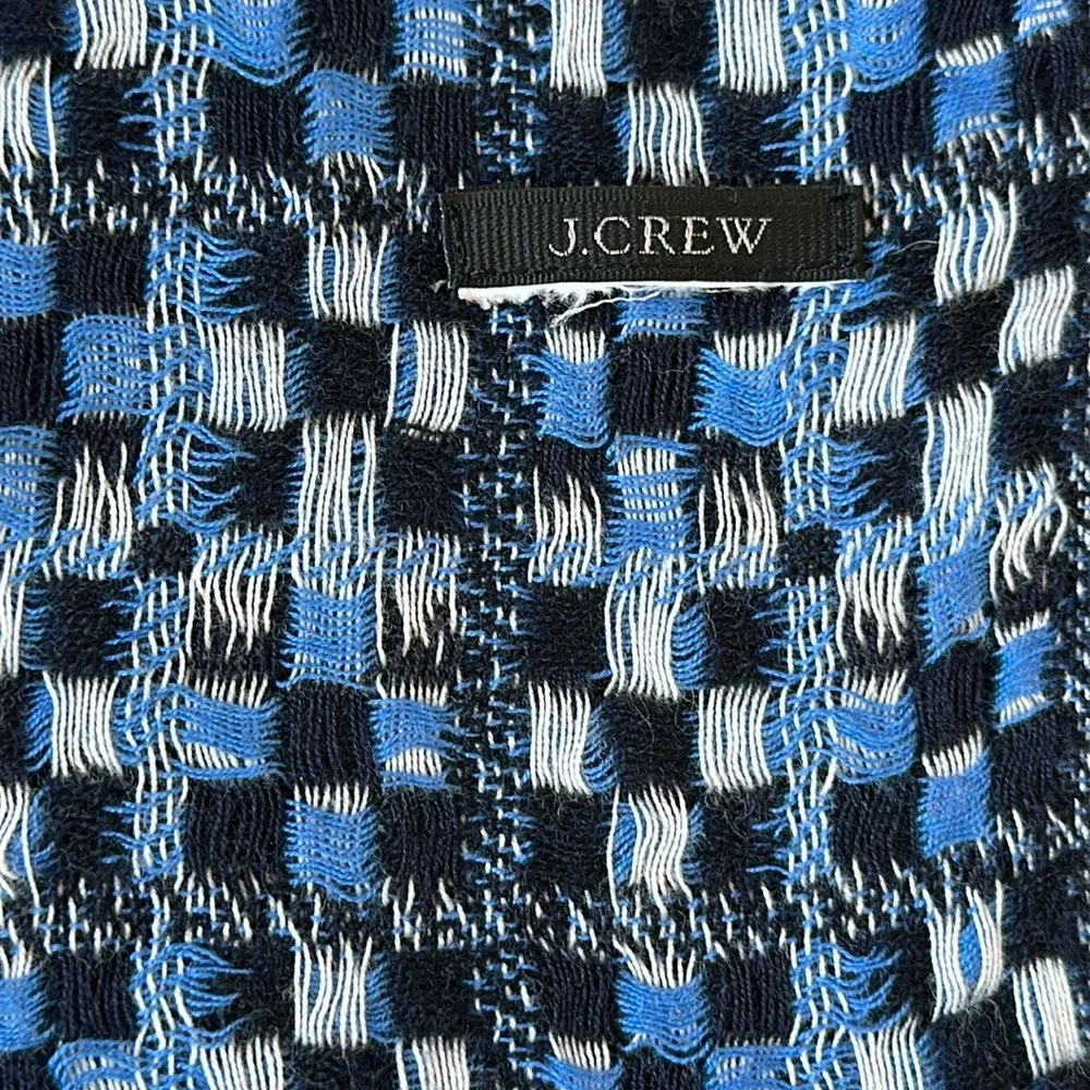 J. Crew Basket Weave Scarf